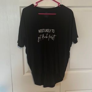 Women’s bachelorette most likely to party shirt